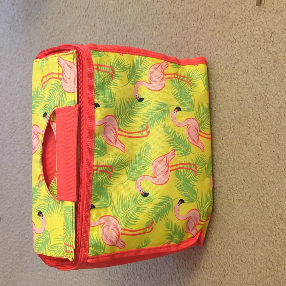 Flamingo insulated cooler lunchbox
